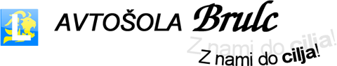 slika prikazuje logo podjetja avtošola brulc